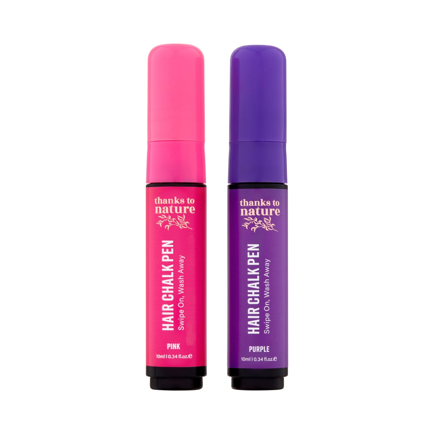 Hair Chalk Pen Duo - Pink and Purple