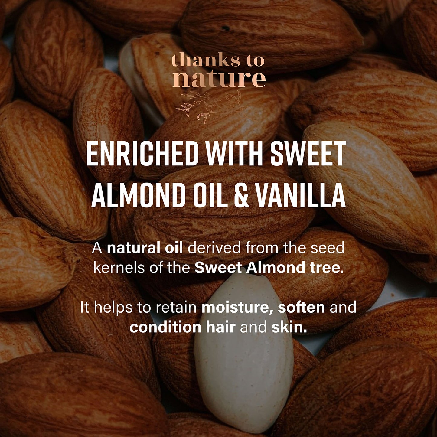 Shower Oil - Nourish Sweet Almond and Vanilla
