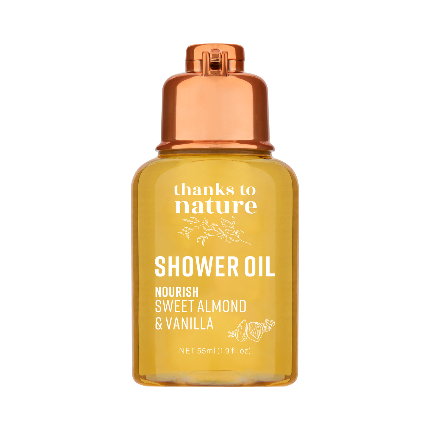 Shower Oil - Nourish Sweet Almond and Vanilla