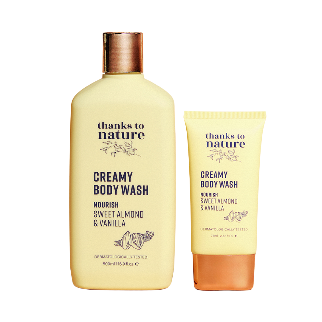 Creamy Body Wash - Sweet Almond and Vanilla