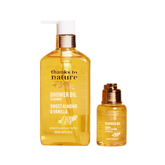Shower Oil - Nourish Sweet Almond and Vanilla