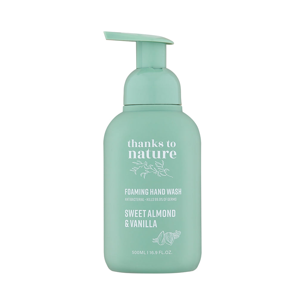 Foaming Antibacterial Hand Wash - Sweet Almond Oil and Vanilla 500mL