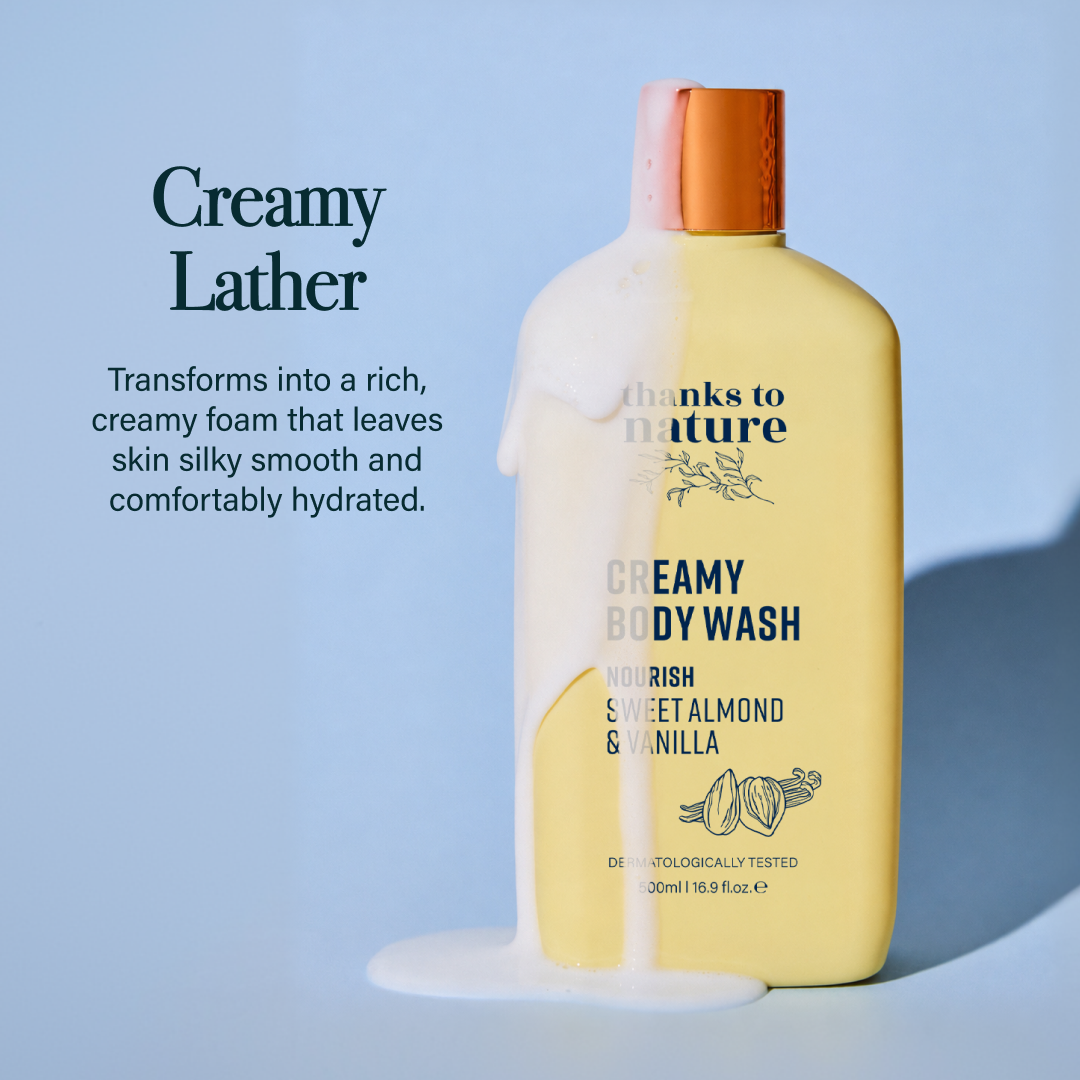 Creamy Body Wash - Sweet Almond and Vanilla