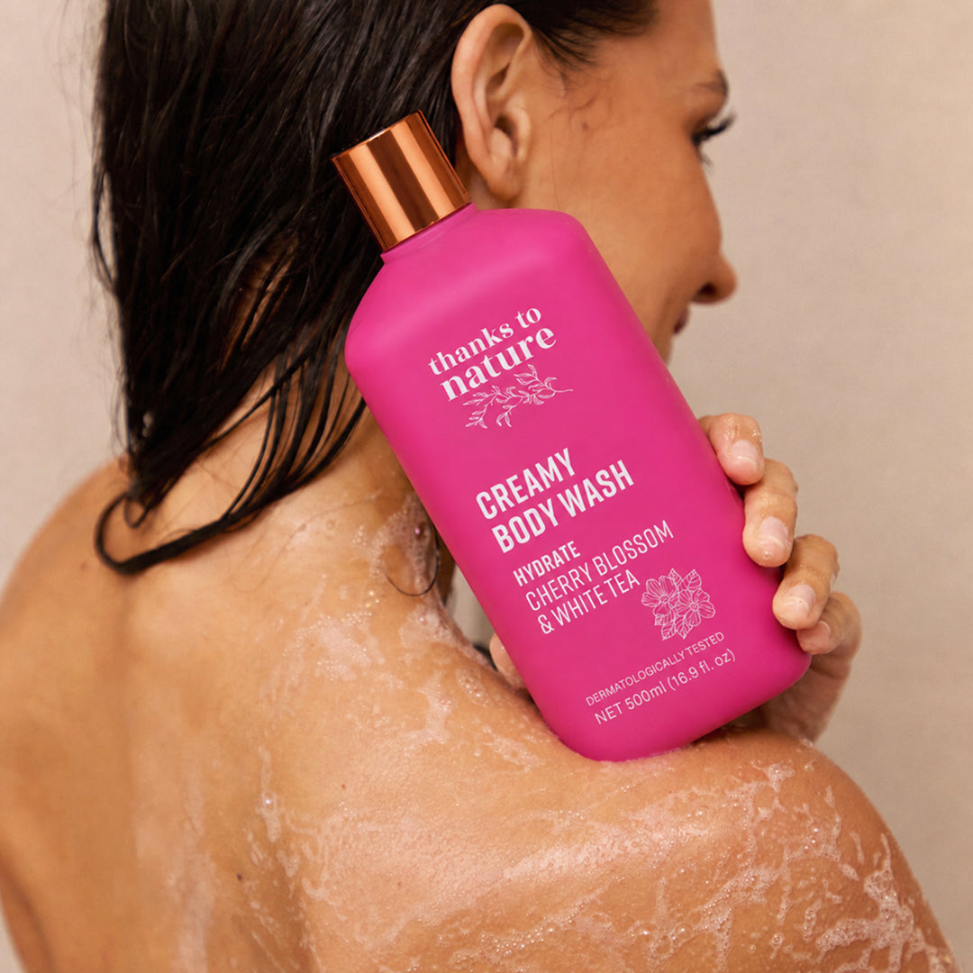 Creamy Body Wash - Cherry Blossom and White Tea