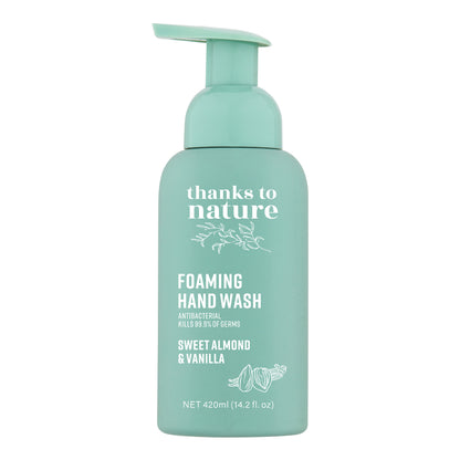 Foaming Antibacterial Hand Wash - Sweet Almond and Vanilla