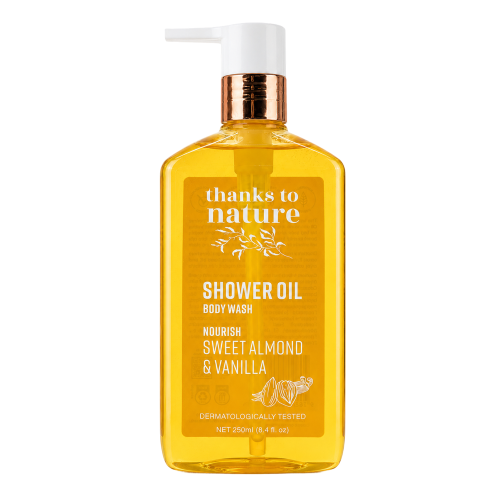 Shower Oil - Nourish Sweet Almond and Vanilla