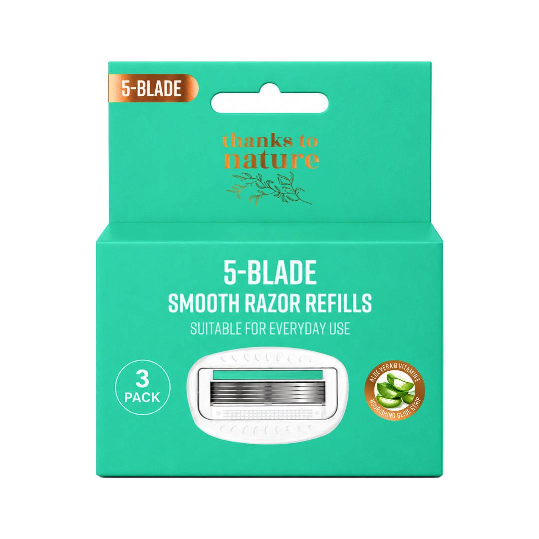 5 Blade Razor Refill - 3 Pack