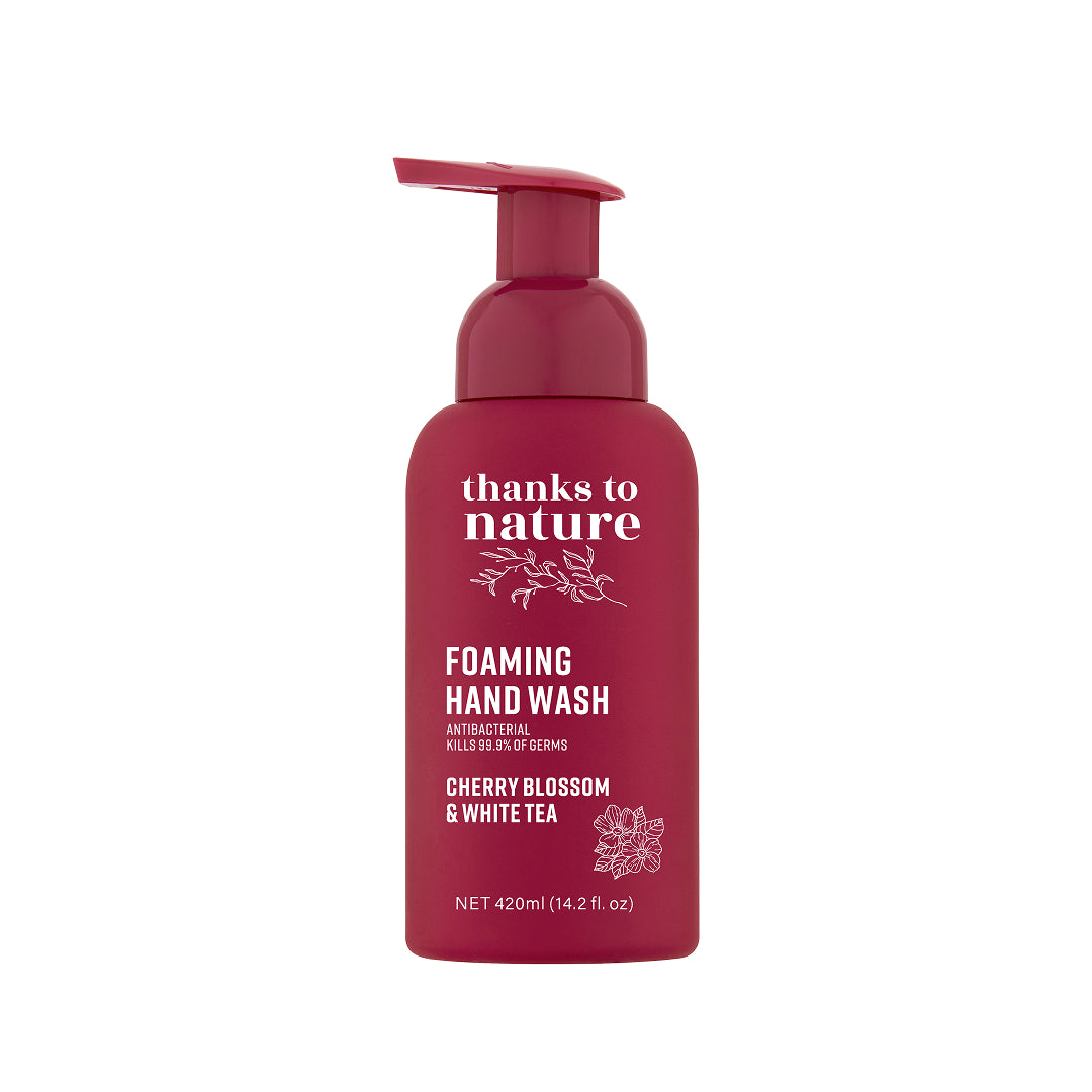 Foaming Antibacterial Hand Wash - Cherry Blossom and White Tea