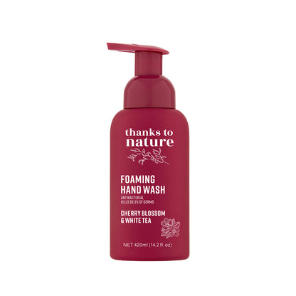 Foaming Antibacterial Hand Wash - Cherry Blossom and White Tea