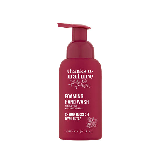 Foaming Antibacterial Hand Wash - Cherry Blossom and White Tea