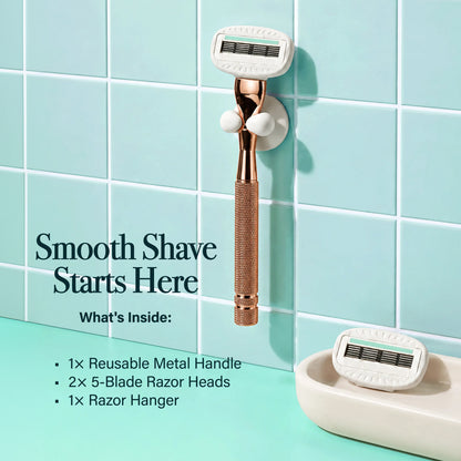 5-Blade Smooth Razor Kit
