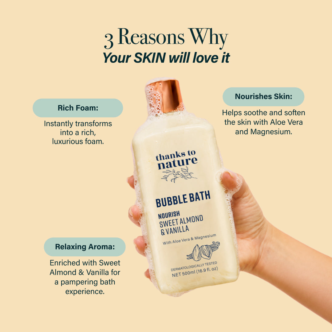 Bubble Bath - Sweet Almond and Vanilla