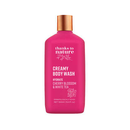 Creamy Body Wash - Cherry Blossom and White Tea