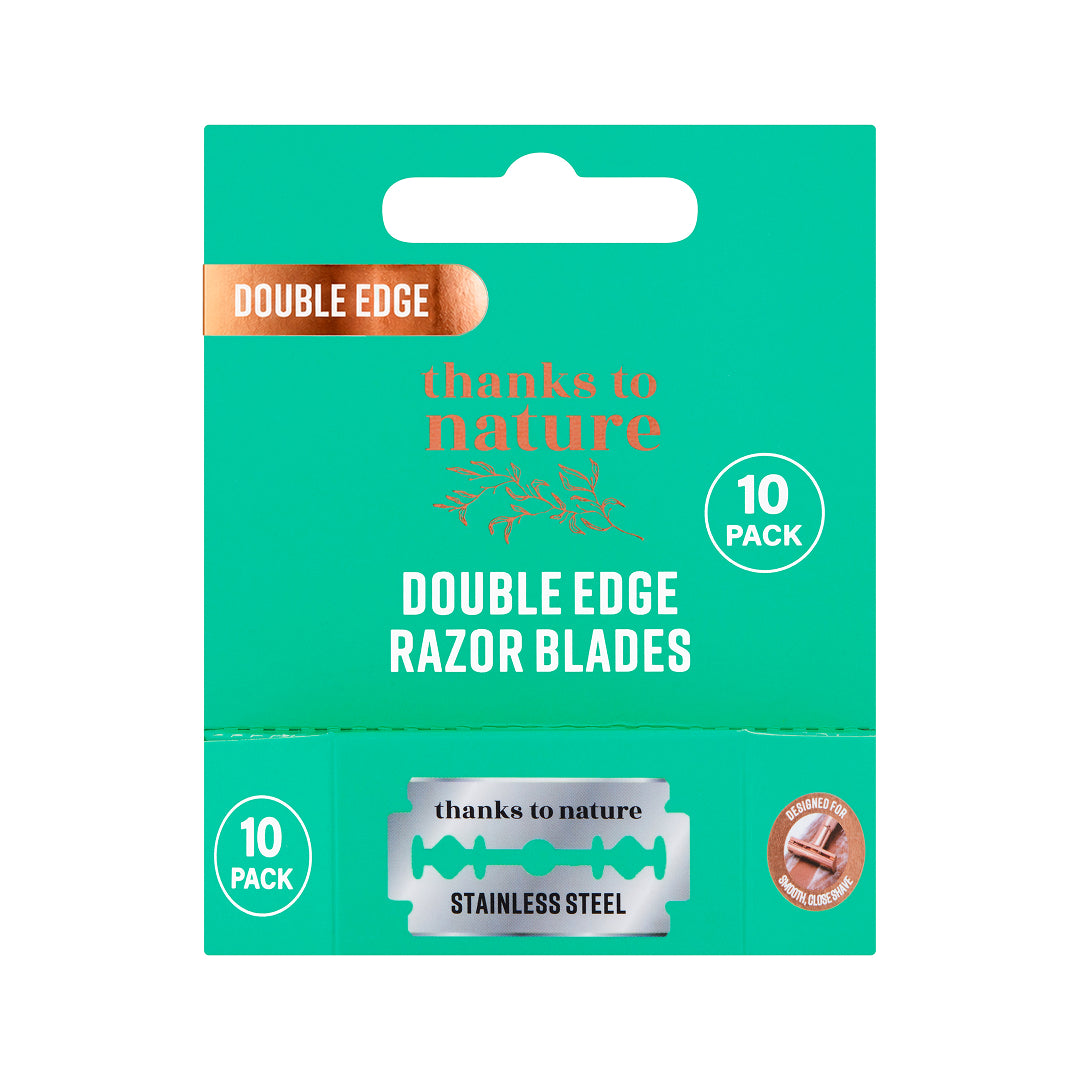 Double Edge Razor Blades Refill - 10 Pack