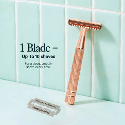 Double Edge Razor Blades Refill - 10 Pack