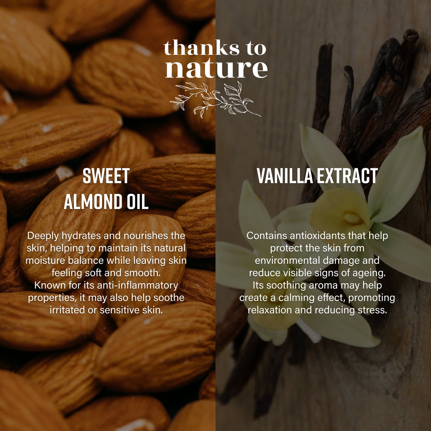 Foaming Antibacterial Hand Wash - Sweet Almond and Vanilla