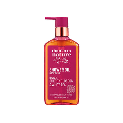 Shower Oil - Cherry Blossom and White Tea
