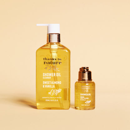Shower Oil - Nourish Sweet Almond and Vanilla