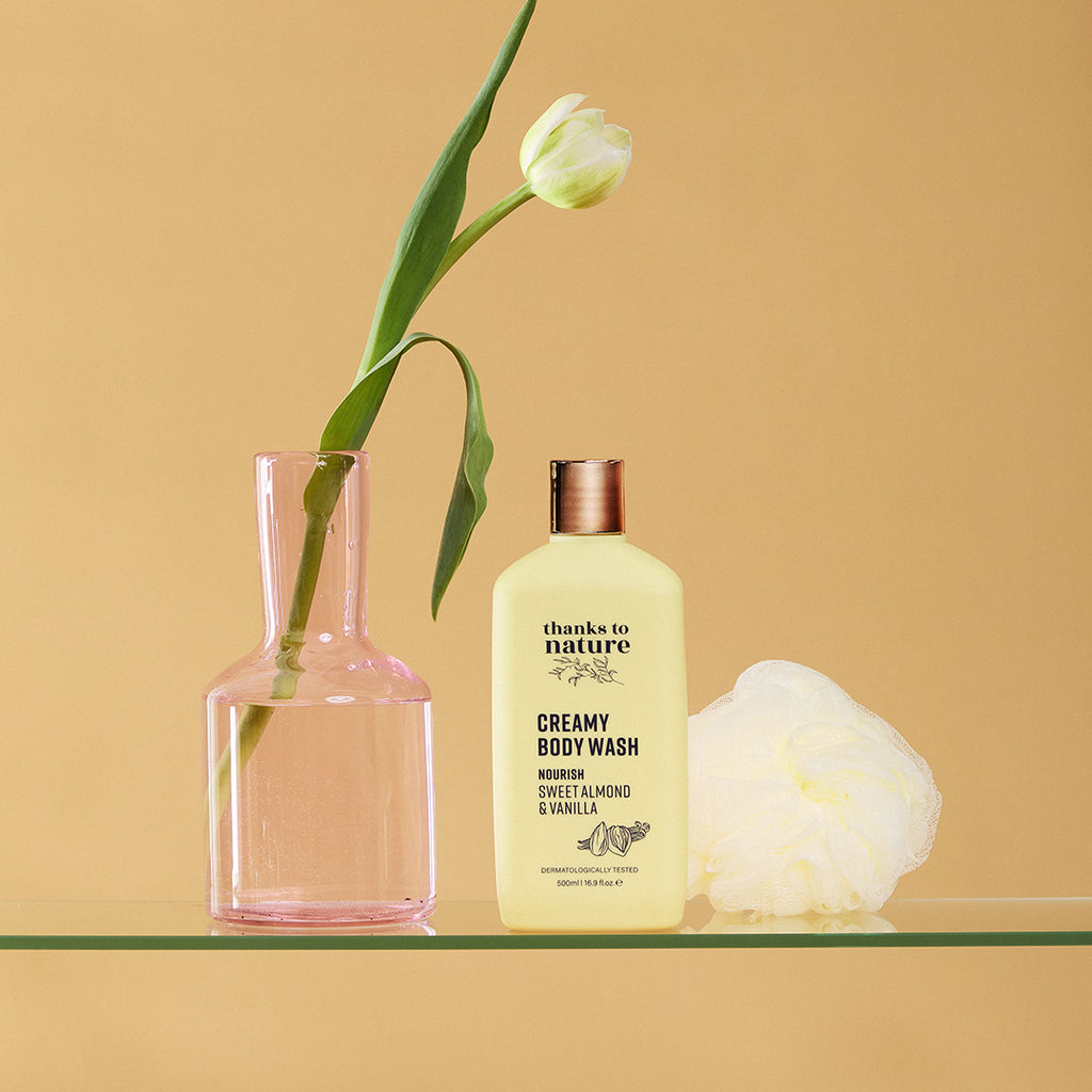 Creamy Body Wash - Sweet Almond & Vanilla 500mL