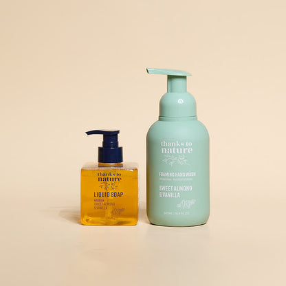 Foaming Antibacterial Hand Wash - Sweet Almond and Vanilla