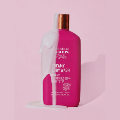 Creamy Body Wash - Cherry Blossom and White Tea