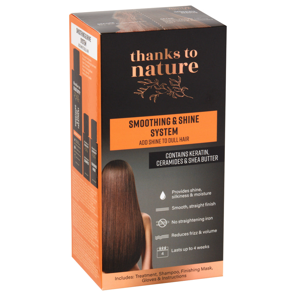 Smoothing and Shine System - Add Shine to Dull Hair